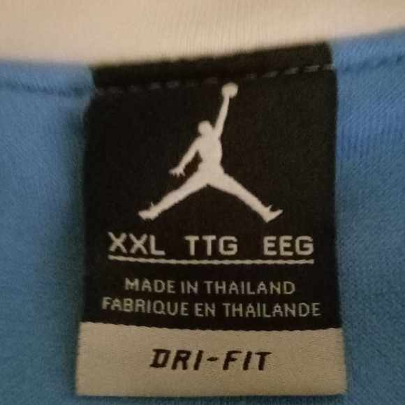 Rare Jordan 11 legen blue button up jacket dri fit 2xl - Picture 9 of 10